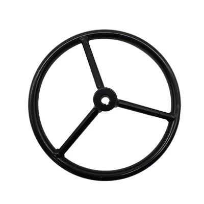 Roue à main en acier de carbone