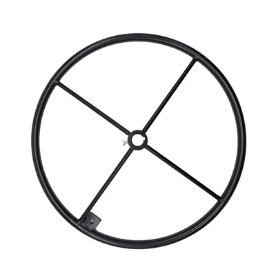 Roue à main en acier de carbone
